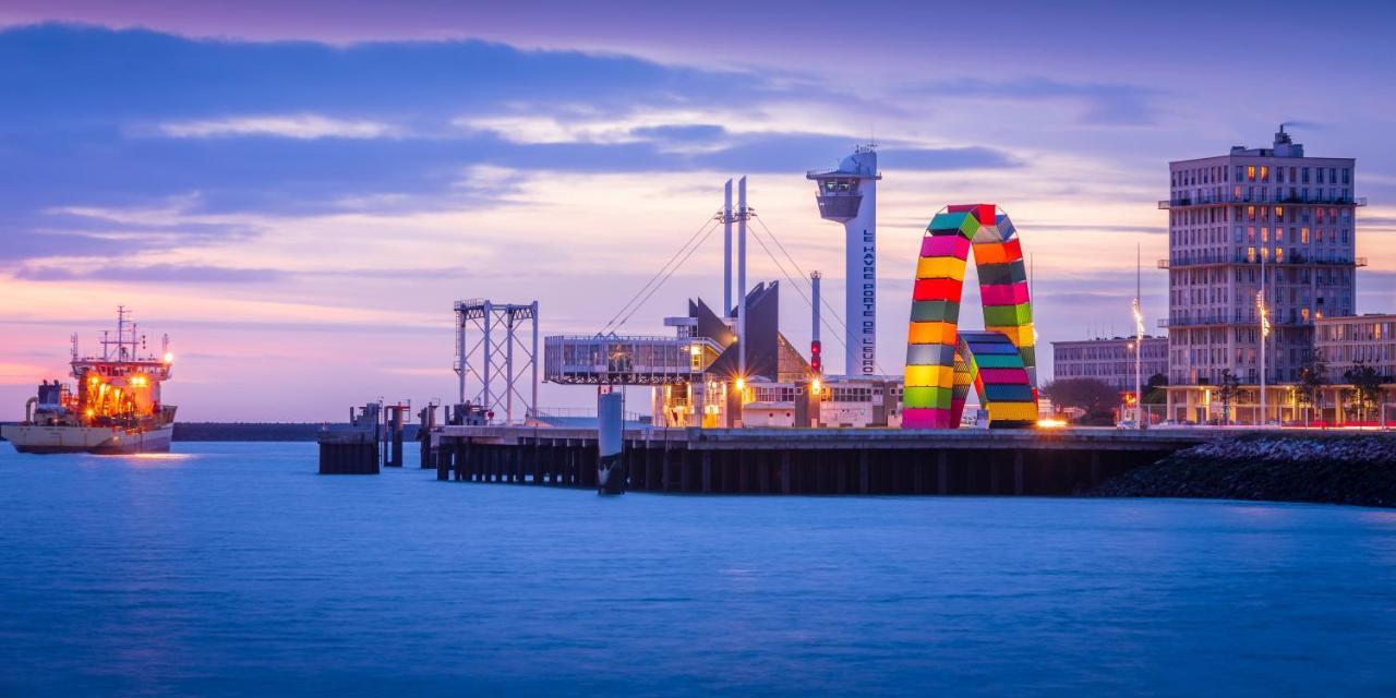 Le Petit Nid Perche Sous Les Toits, Vue Mer Le Havre Kültér fotó