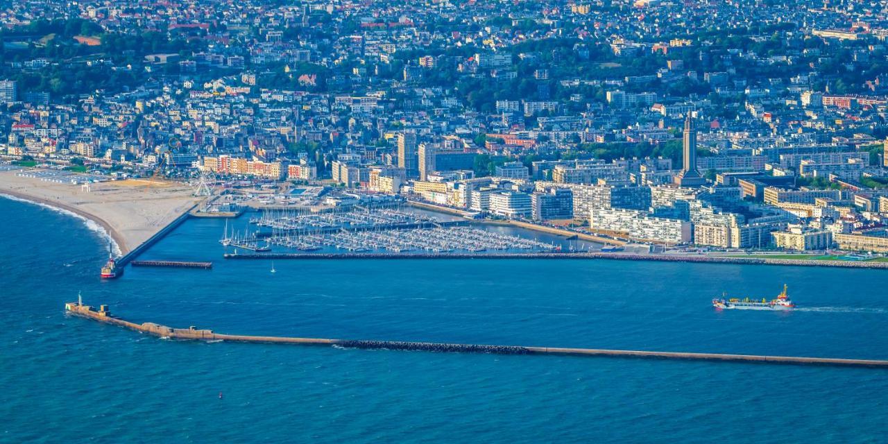 Le Petit Nid Perche Sous Les Toits, Vue Mer Le Havre Kültér fotó